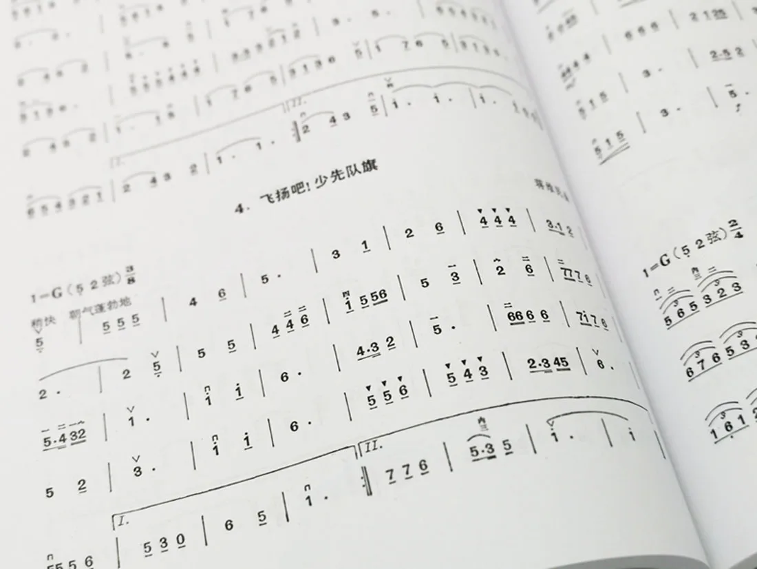 Corso Erhu per libri musicali per bambini