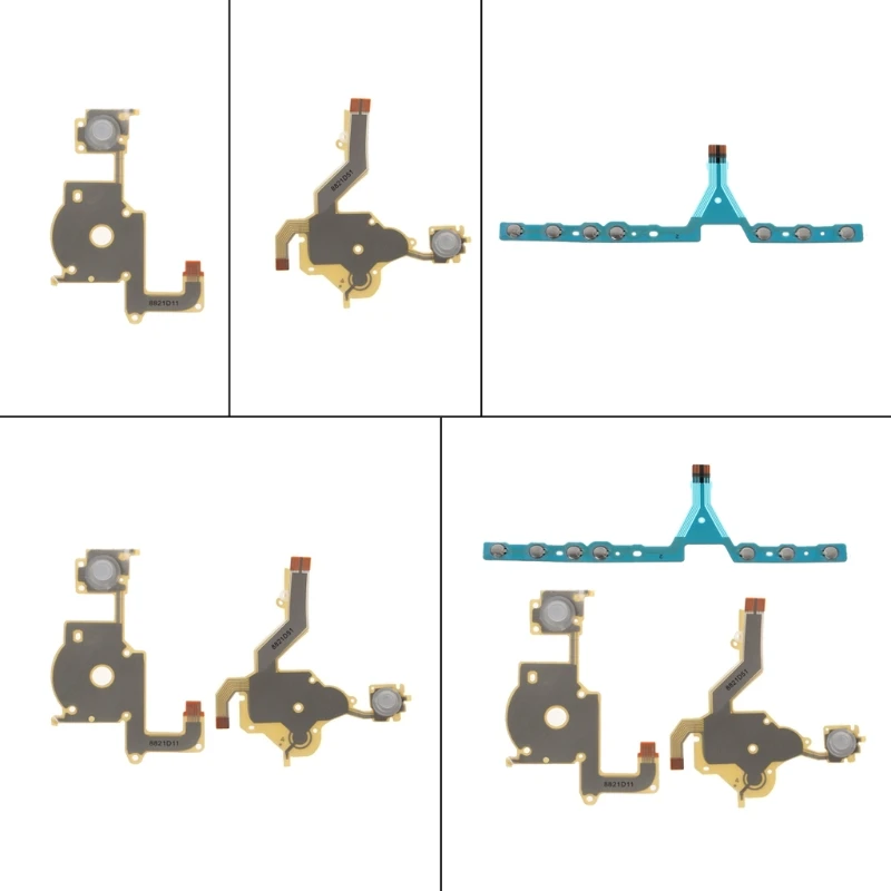 Direction Cross Button Left Right Key Volume Flex Cable Replacement For Sony PSP 3000