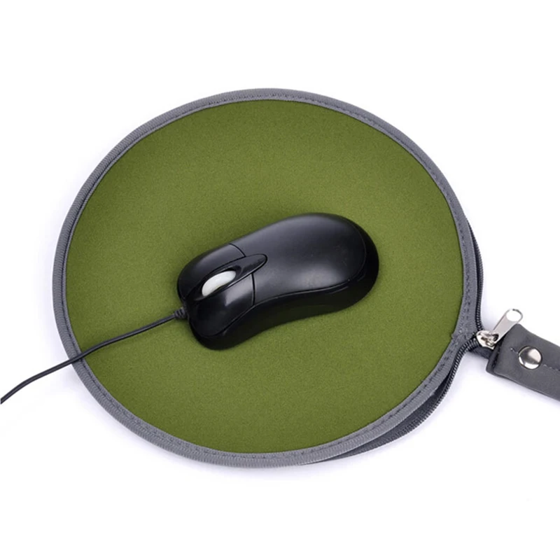 EVA Protective Carrying Cover Bag Mouse Pad Zipper Mat 2 in 1 Shockproof Waterproof Cable Storage Pouch Case Travel Laptop bags image 4