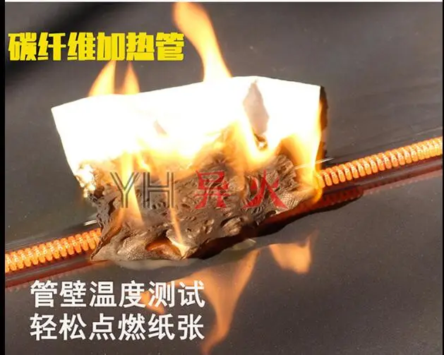 Infrarood Carbon Fiber Elektrische Verwarming Buis Bad Heater Verwarming Tube Shi Ying Verwarming Buis Droog Brandende Buis