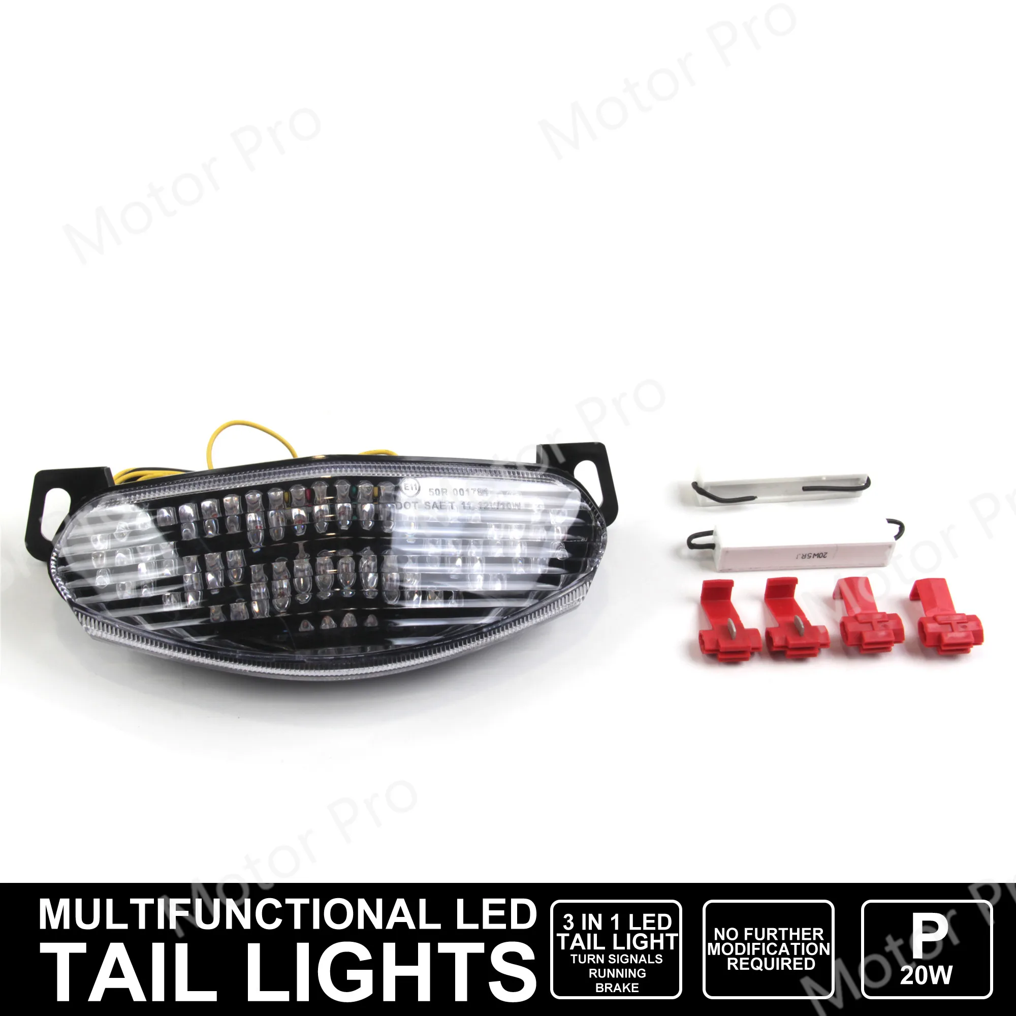 

Taillight For Kawasaki Ninja 650R ER6 2009 2010 Turn Signals Brake Tail Light LED LAMP Motorcycle Replacement Accessories S