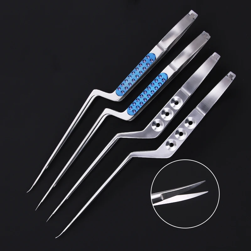 

Stainless steel gun-shaped scissors microscopic instruments extracerebral neurosurgery imported fine spring tissue scissors