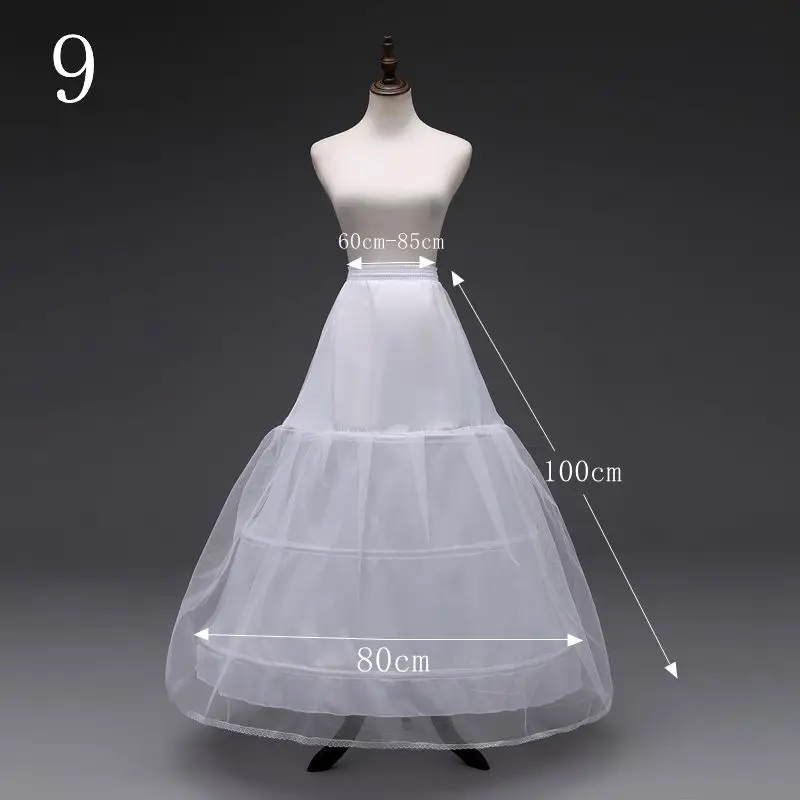 Bridal Wedding Petticoat Hoop Crinoline Prom Underskirt Fancy Skirt Slip