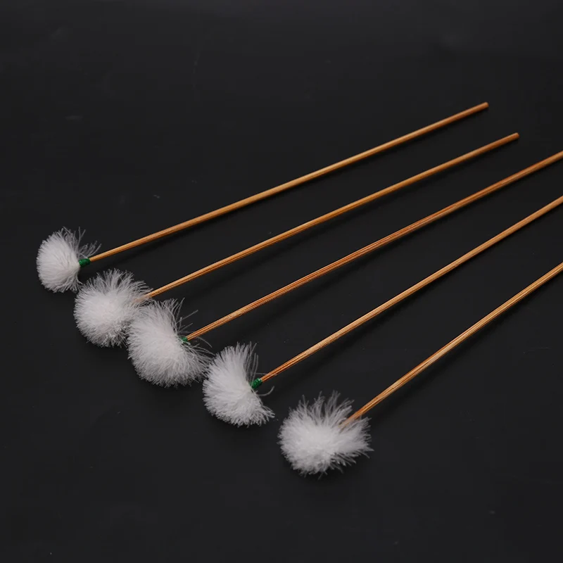 5Pcs Goose Feather Earpick Wax Remover Curette Adult Bamboo Handle Ear Dig Tools Spoon Cleaner Stick Health Care