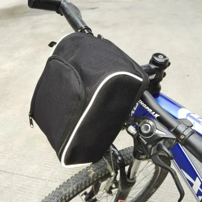 

Lithium Battery Bag Electric Bicycle Folding Bicycle Handlebar Bag Bicycle Front Bag for MTB Road eBike with Reflective Strip