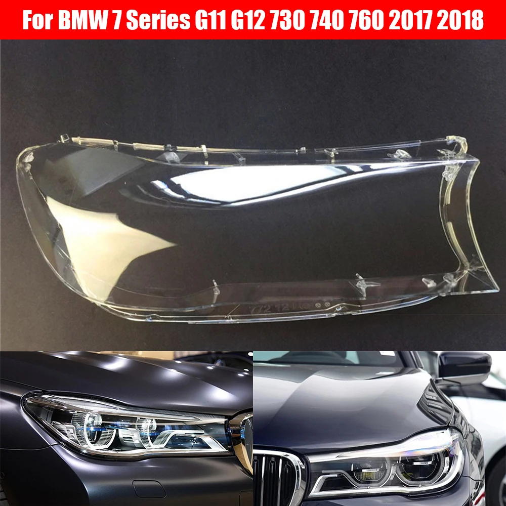 

Car Headlamp Lens For BMW 7 Series G11 G12 730 740 760 2017 2018 Car Headlight Headlamp Lens Auto Shell Cover