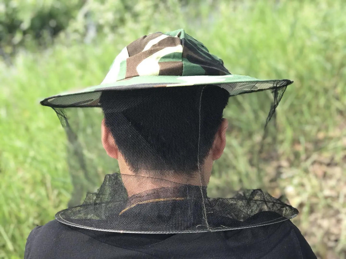 

1PCS Beekeeping Tools Mesh Face Mask Hat Keeping Insects Bee Flying Face-Protector Beekeeper Fishing