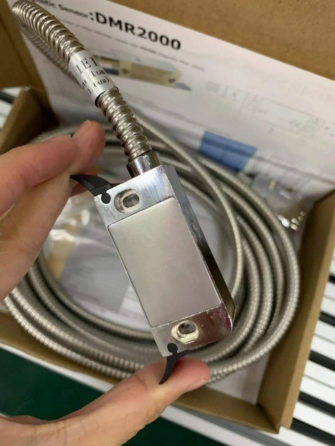 Магнитная считывающая головка IP67 DMR500 5 мкм и магнитная решетчатая линейка 1 метр
