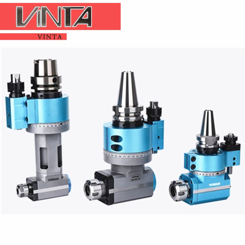 CNC machining center 90° BT40 BT50 Angle Head Side milling head Horizontal milling head Right angle milling head