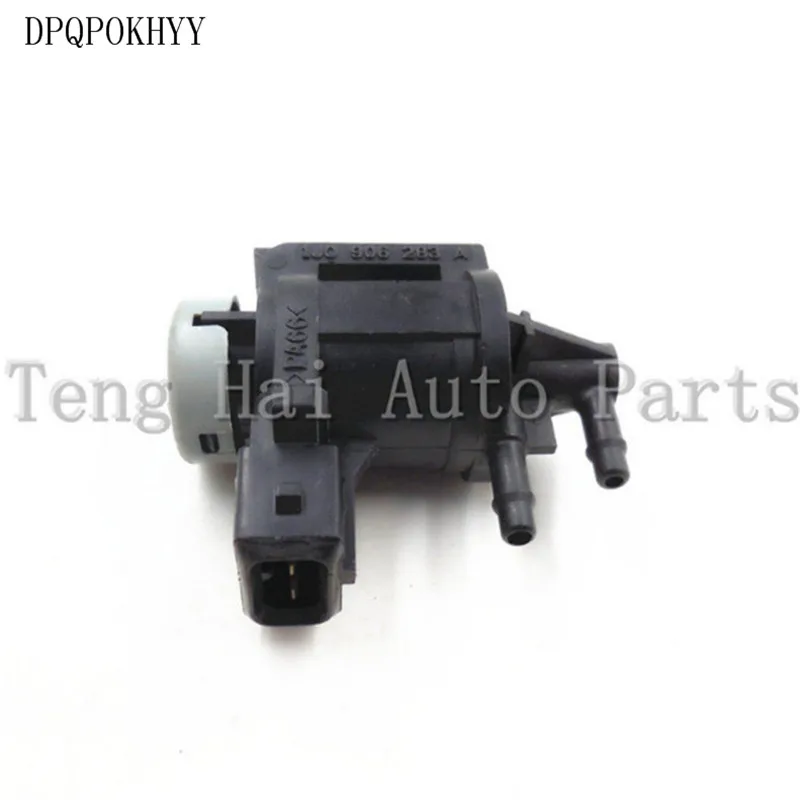 DPQPOKHYY For VOLKSWAGEN VW AUDI SEAT GENUINE TDI AGR SOLENOID LUFT VAKUUM VENTIL 1J0906283A