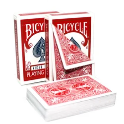 Bicycle Double Red/Blue Back No Face Playing Cards Gaff Deck Poker Special Props Close Up Magic Tricks for Magician