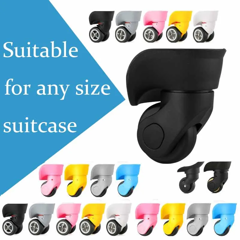 Riparazione ruote bagagli di ricambio 14-30 pollici accessori bagagli ruote ruote Spinner ruote di ricambio per valigie ruote