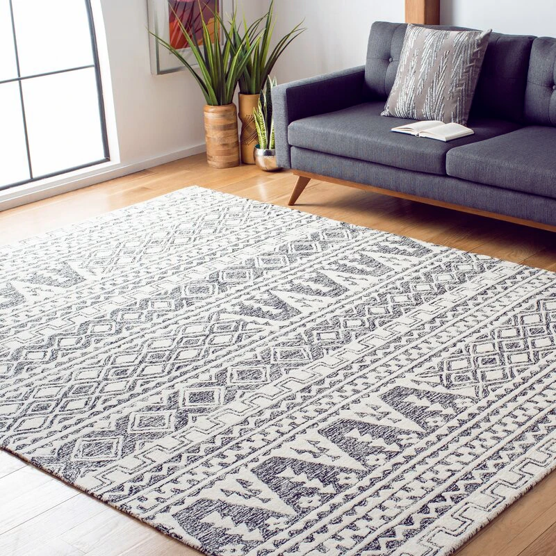 Morocco Rug Carpet for Home Living Room Geometric Nordic Bedroom Area Rug Decor Home Soft Fluffy Dining Table Floor Mat