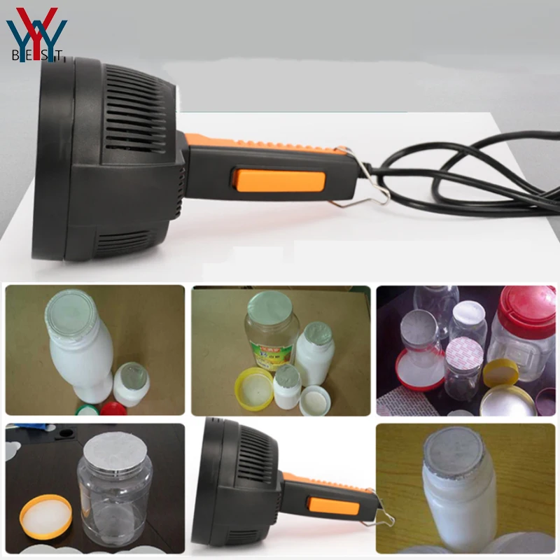 130mm Hand-Held Electromagnetic Induction Aluminium Foil Sealing machine Medical Plastic Bottle mouth Sealer Portable Capper