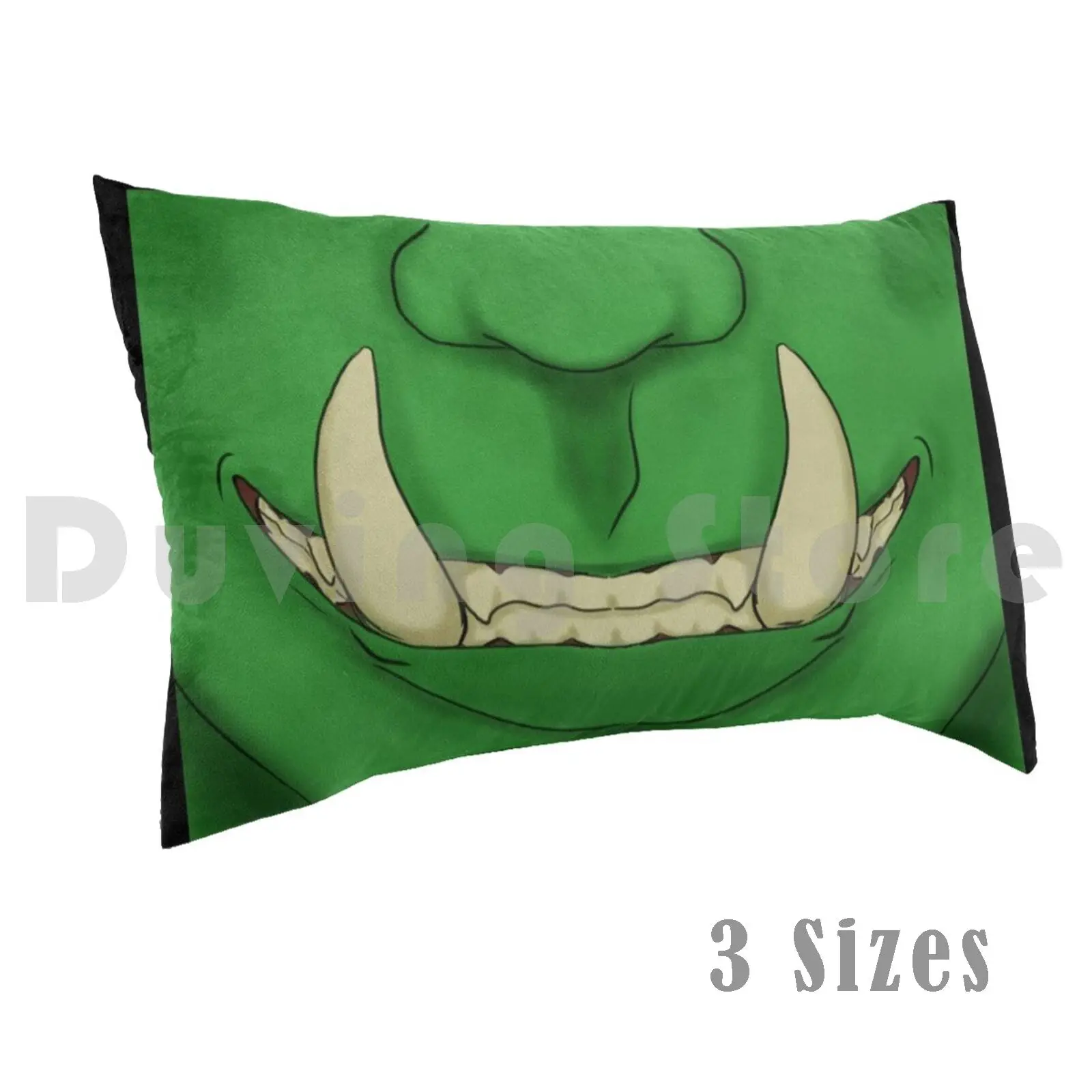 

Наволочка Orc с принтом 50x75 Orc Orctober Fantasy Dnd Tusks Ork