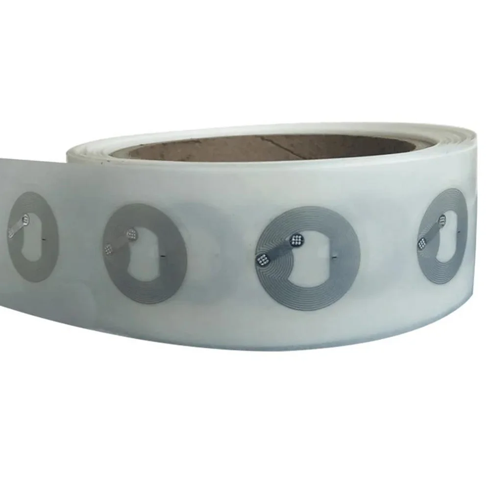 (10PCS/LOT) 25mm NFC FM1108 Tag Stickers Protocol ISO14443A13.56MHz Universal Label RFID Tags