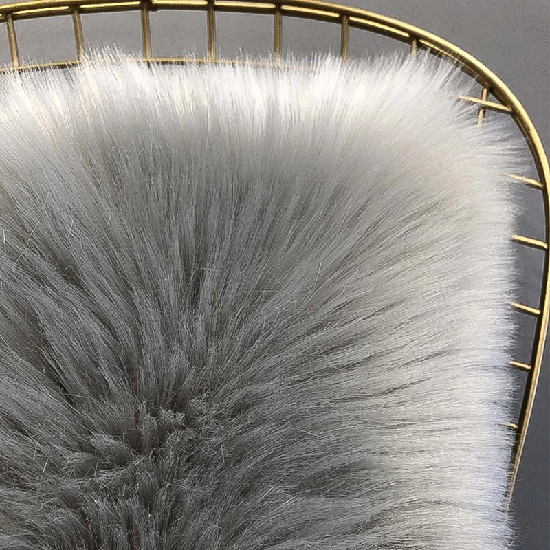 5 Sizes Nordic Plush Pillowcase Fluffy Pillow Wool Cushions Ins Sofa Bed Fur Cushion Cover Pillows Princess Room Throw Pillow