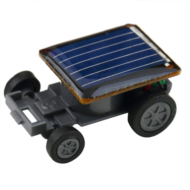 Funny smallest design solar energy car mini toy car intelligent car  Solar Power Mini Toyr  Educational Gadget Children Gift