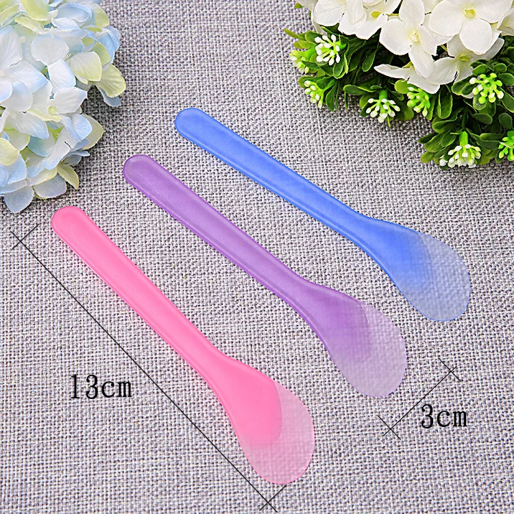 10pcs Plastic Mask Spoon DIY Facial Mask Mixing Spatulas Spoon Stick Skin Care Beauty Tool Eye Makeup Applicator Sticks Tools