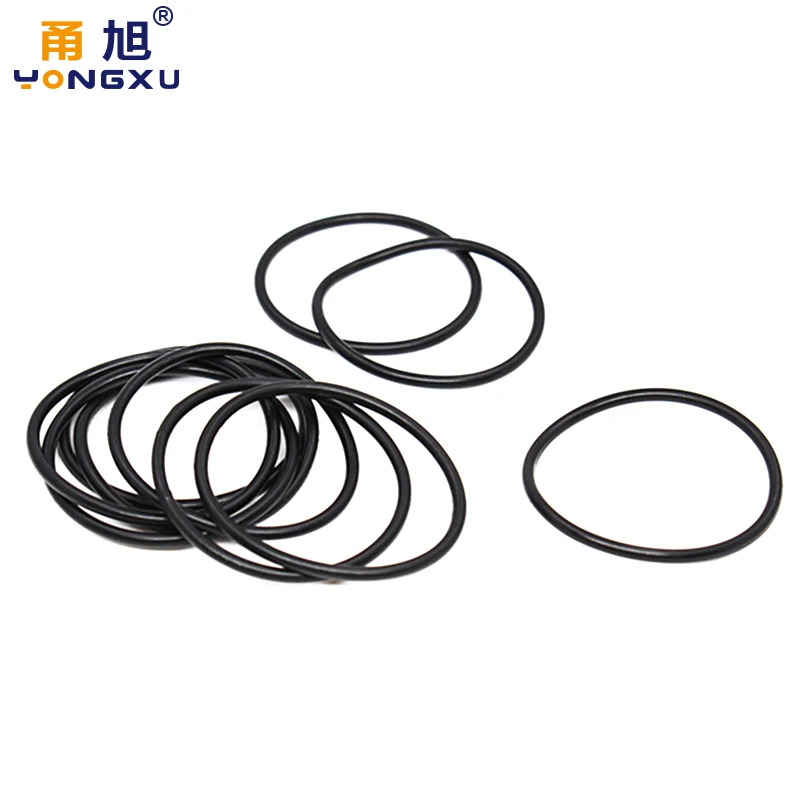 NBR O Ring Seal Gasket Thickness CS1.8 ID1.8-75 Oil and Wear Resistant Automobile Petrol  Rubber O-Ring Waterproof Black.-.