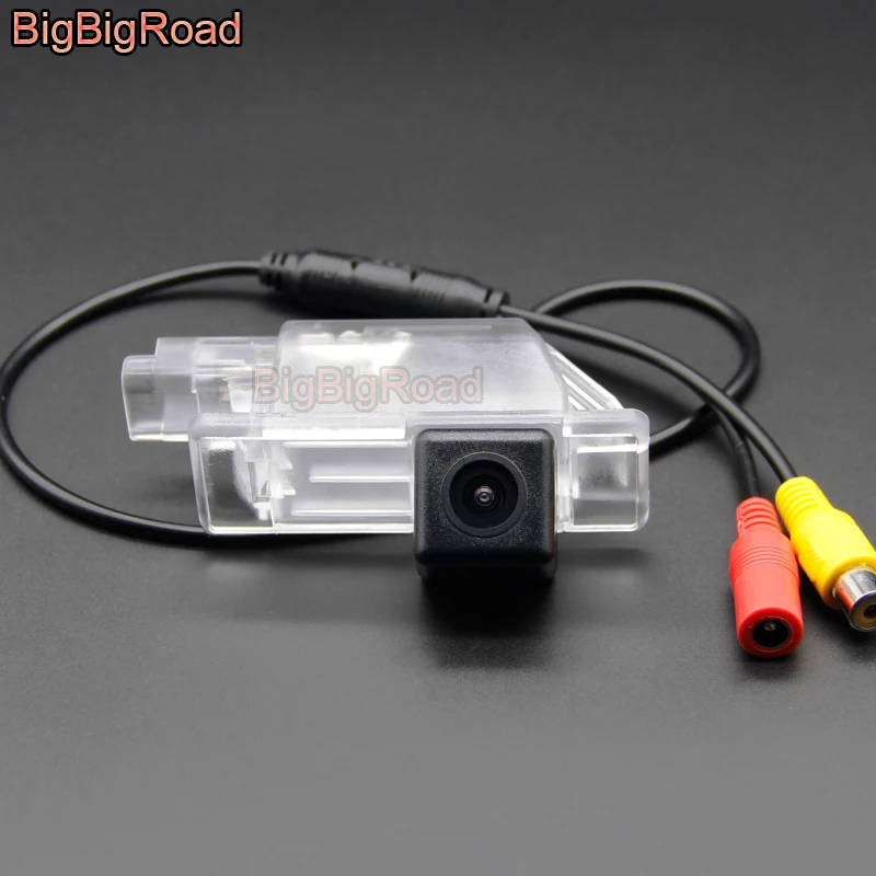 BigBigRoad Vehicle Wireless Vehicle Rear View Camera HD Color Image For Peugeot C5 2013 2014 2015 Citroen C5 C4 MG3 2010-2014