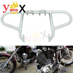 XV250 Motorcycle Chrome Crash Bar Engine Guard Protection For Yamaha Virago 250 XV 250 1998-2007 1999 2000 2001 2002 2003 2004