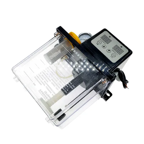 Imagen 2 del producto 1 Uds 0.5L 1L 2L bomba lubricante bomba de aceite lubricante automática CNC bomba de lubricación electromagnética lubricador