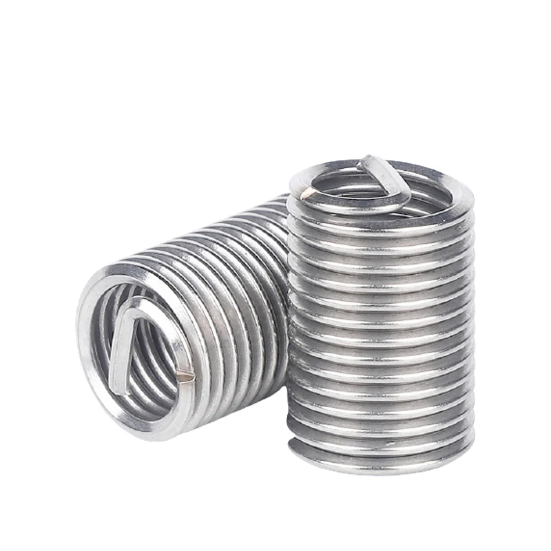 

Wkooa Helical Inserts Standard Pitch Wire Thread Insert Thread Repair DIN8140 Stainless Steel 304