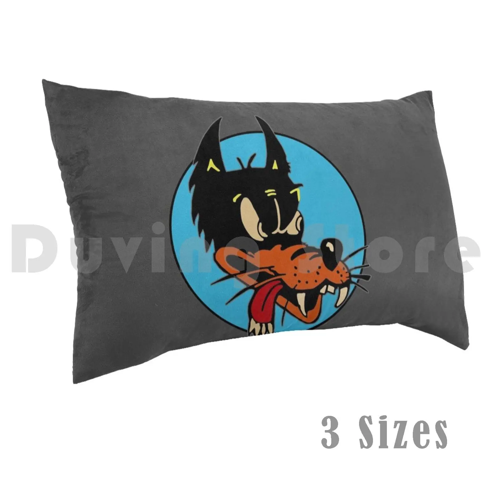 

Big Bad Lone Wolf Wolf Patrol No Club Clubs Shirt Decal pillow Case DIY 50 * 70 Lone Wolf No