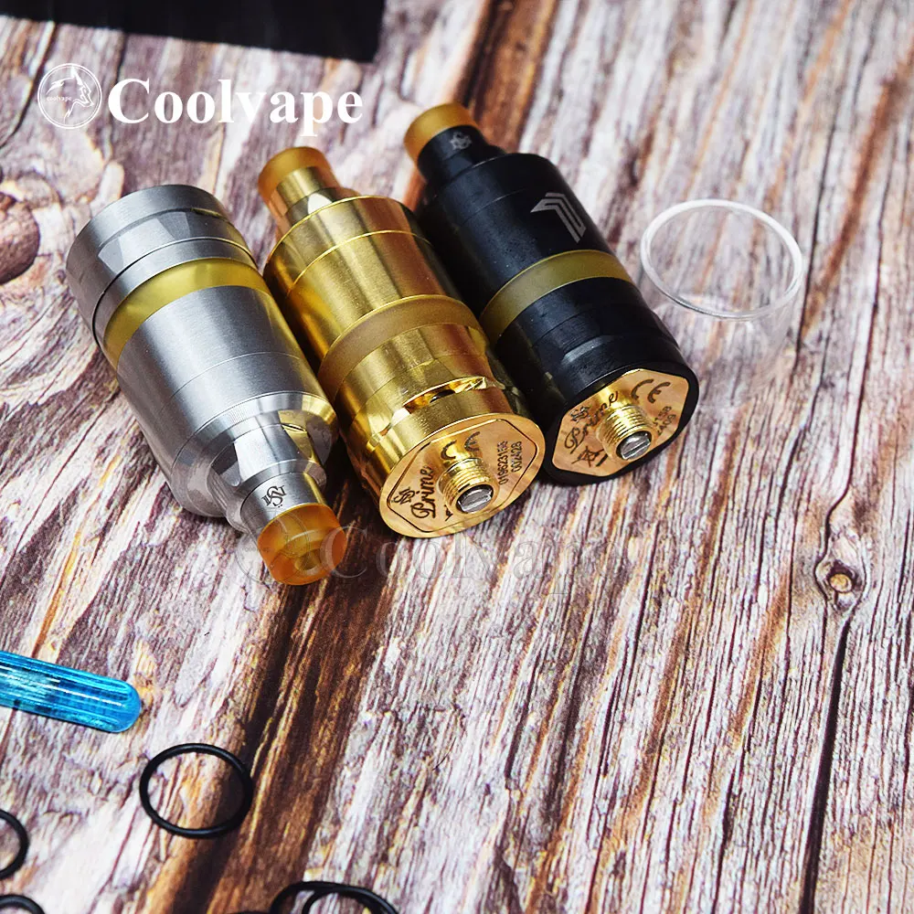 حار kayfun prime Nite DLC RTA e السجائر البخاخة خزان 22 مللي متر 316 SS 2 مللي التحكم في تدفق الهواء إعادة البناء خزان vape vs Taifun GTR هيئة الطرق والمواصلات