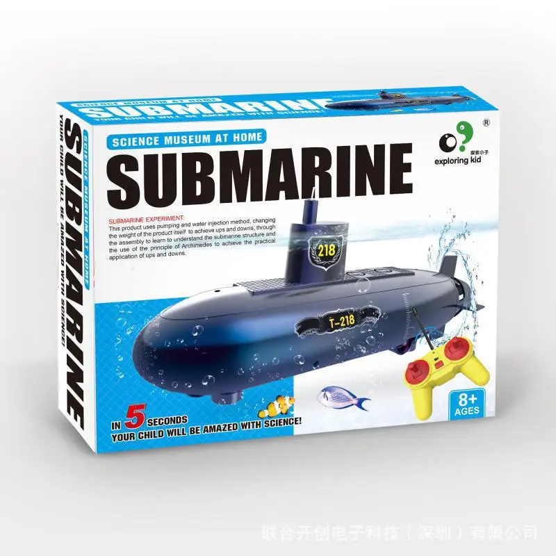 Large Remote Control Submarine RC 6CH Parent-Child Interaction Science Education Toy Submarine Nuclear Submarine Model Kids Toys