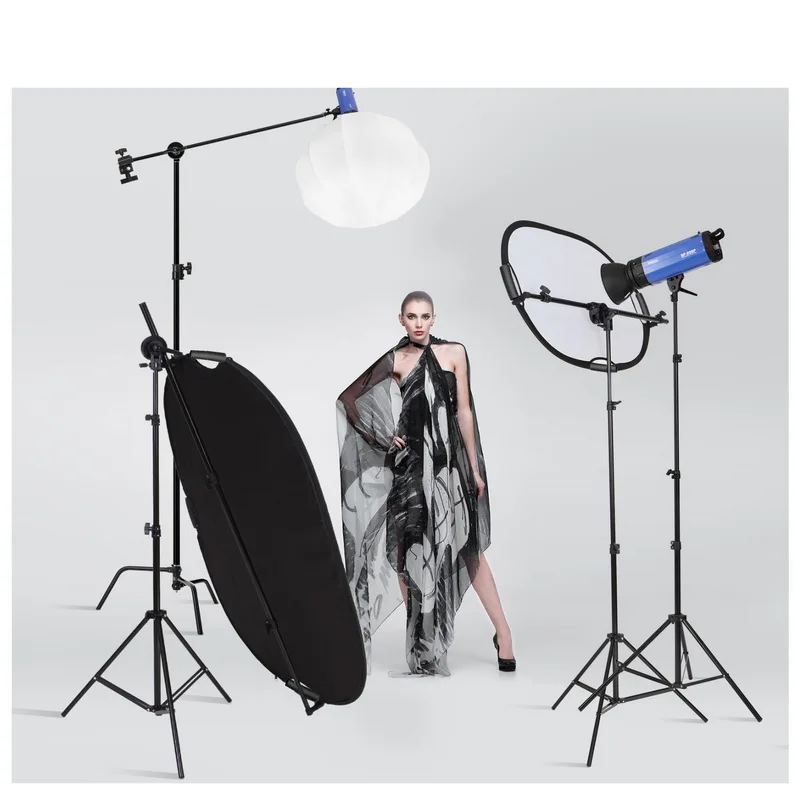 5in1 Reflector Photography 100x150CM Light Reflector Portable Camera Light Reflector with Handle Case reflector for Photography