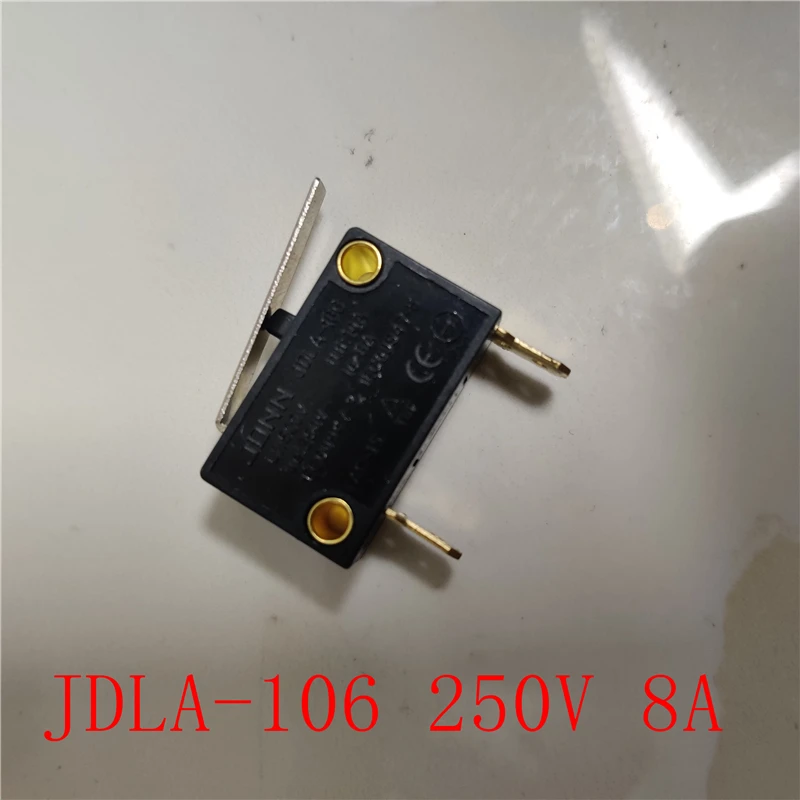 5Pcs  JDLA-106 250V 8A Straight Long Lever  Electric Micro Switches Microswitch