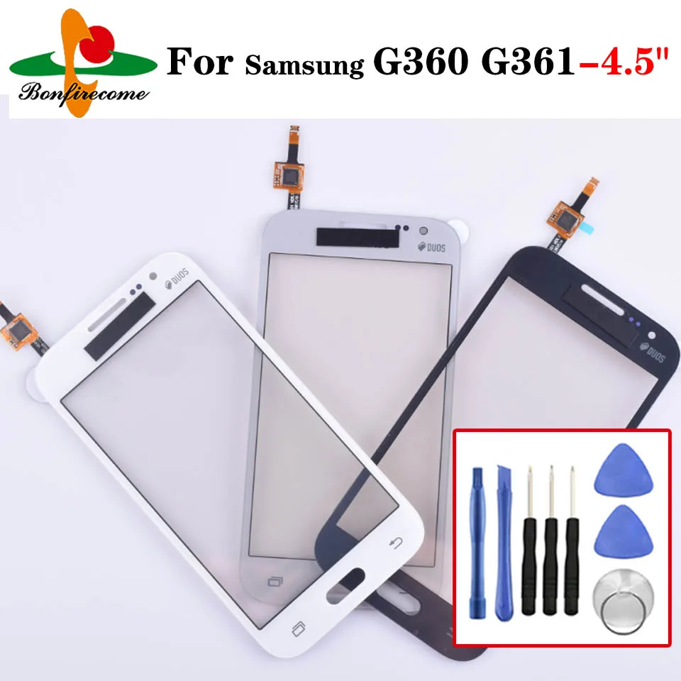 For Samsung Galaxy DUOS Core Prime G360 G360H G361 G361H G361F Touch Screen Panel Sensor LCD Display 4.5