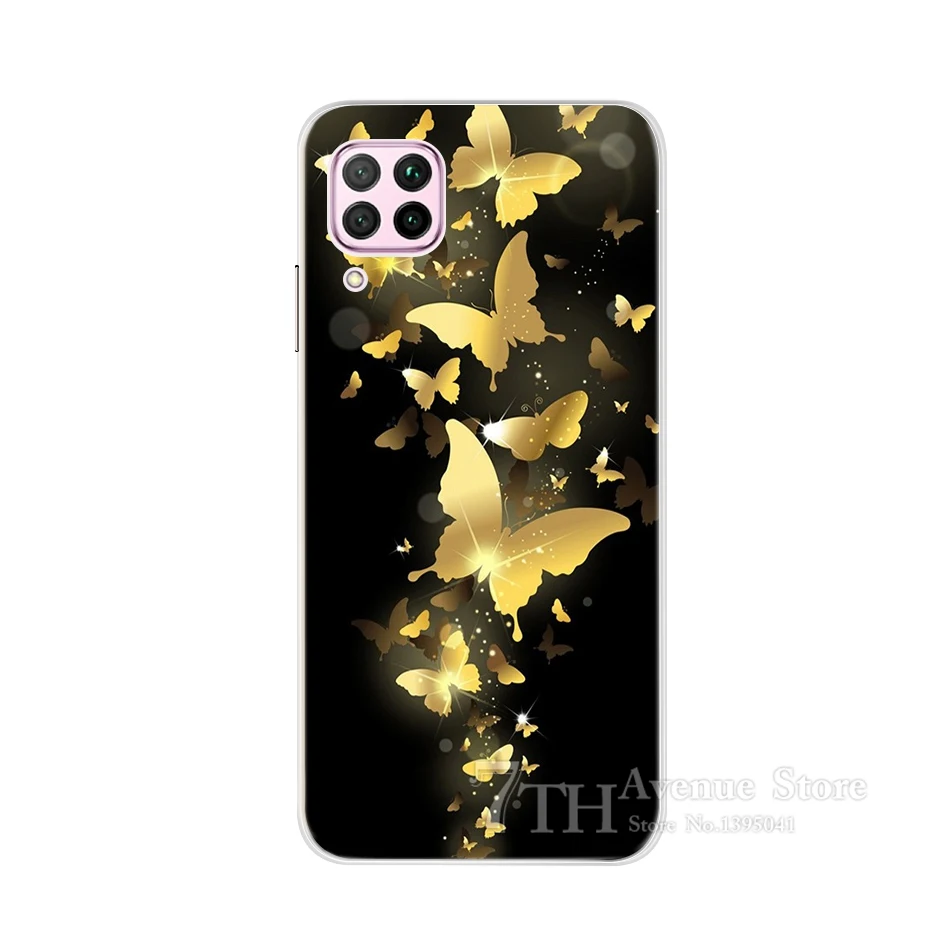 For Huawei Nova 7i Case Huawei Nova7i Phone Cases Fashion Printed Soft Silicone TPU Back Cover For Huawei Nova 7i JNY-L21 L22