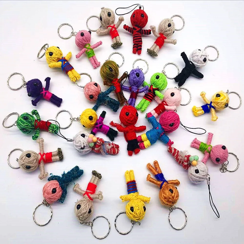 Smafes wholesale Voodoo Doll Toy Keychain Free Shpping