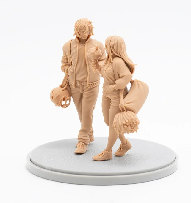 30mm Resin Figure model kits King-dom death  Intimacy Couple Unassembled and unpainted 053