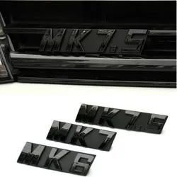 For Golf 6 Golf 7 Golf 7.5 MK6 MK7 MK7.5 Former China Internet standard Front logo Automobile Bright black