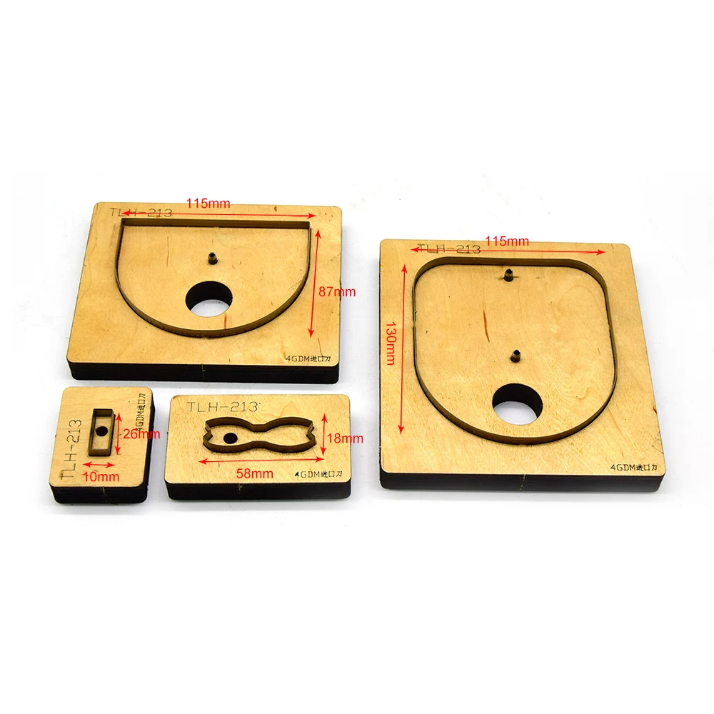 Laser Mold Punch Tool Suitable for Die-Cutting Machine, Wooden Die Cut, Coin Purse, Handamde Craft, DIY