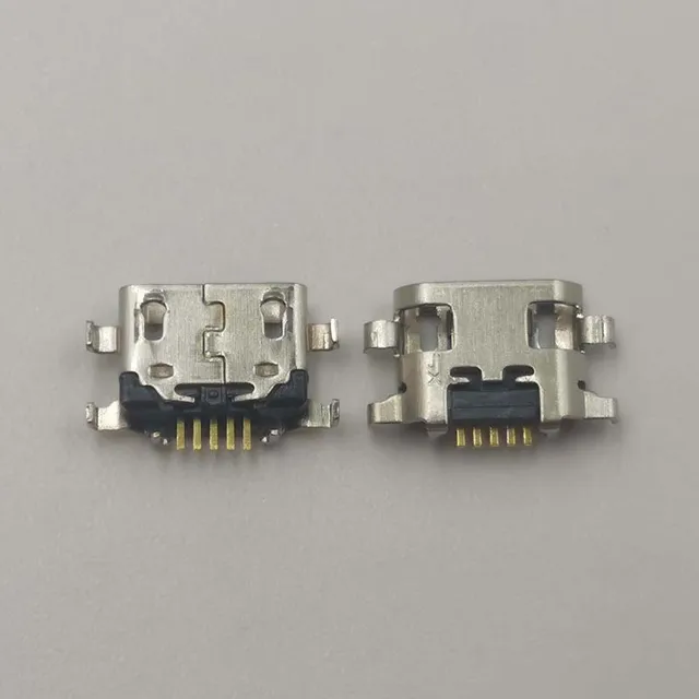 50-100 szt. Gniazdo ładowania Micro USB, złącze dokujące do Samsung Galaxy A10S A107 2019 A107F, wtyk ładowarki