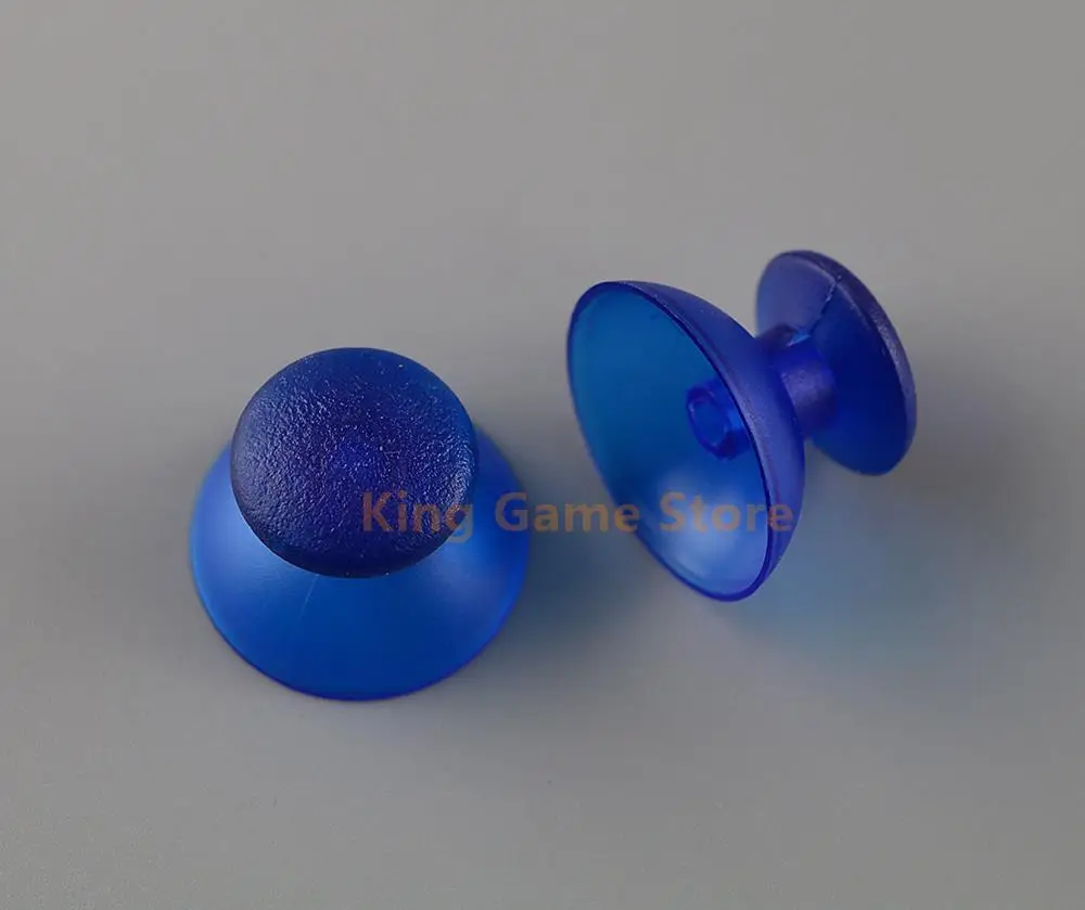 100 ชิ้นโปร่งใส 3D Analog จอยสติ๊กเห็ดหมวก Thumb ฝาครอบสําหรับ Sony PlayStation PS3 Controller