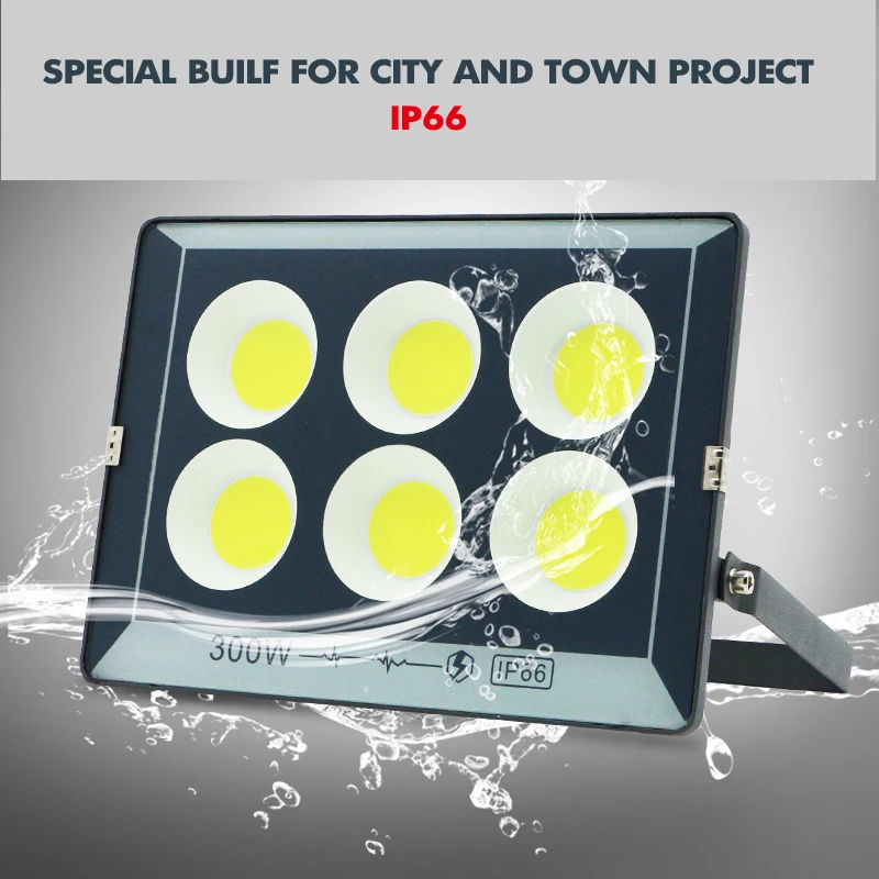 Hot sale 2024 LED Flood Light 300W 400W 500W 600W 800W 1000W outdoor light for building househould factory warehouse