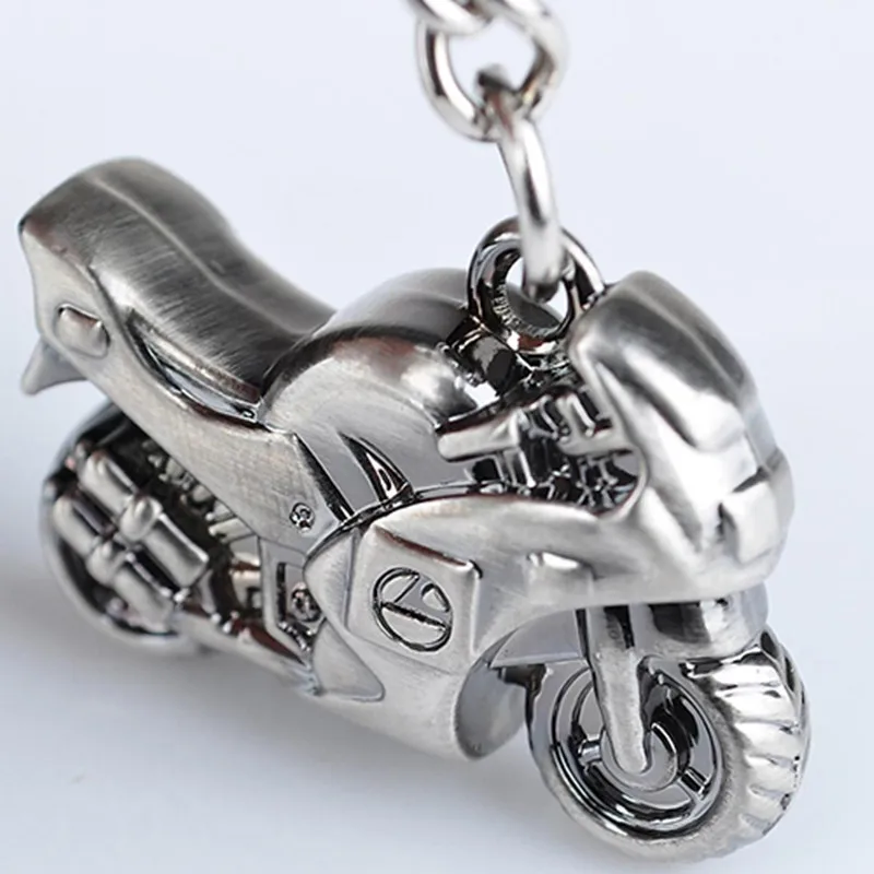 BLUELANS New Metal Motorcycle Key Ring Keychain Ring Cute Creative Gift Sports Keyring Gift Store key chain Car Bag Key Rin