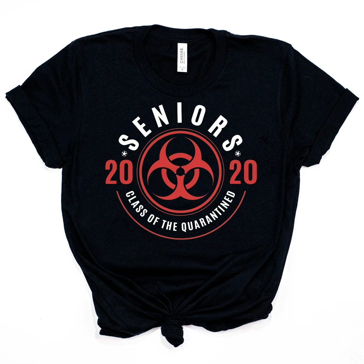 Funny Seniors 2020 Shirt Biohazard Class of 2020 Seniors T-Shirt Humor Graduation Gift Quarantine tshirt