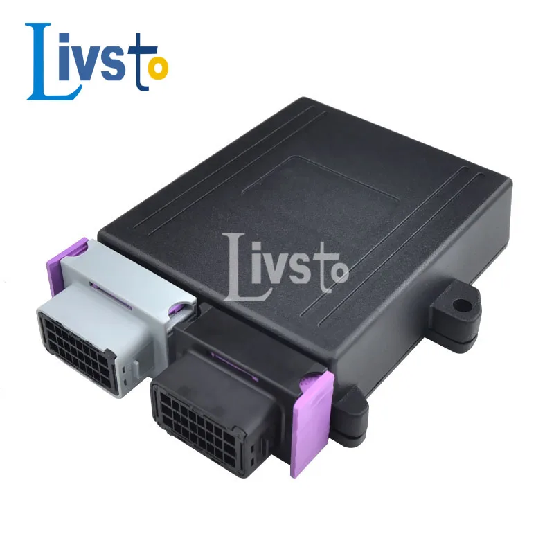 24 Pin Way 2 Hole Aluminum Automotive ECU Enclosure Box PCB With Male And Female Auto Connector Plug