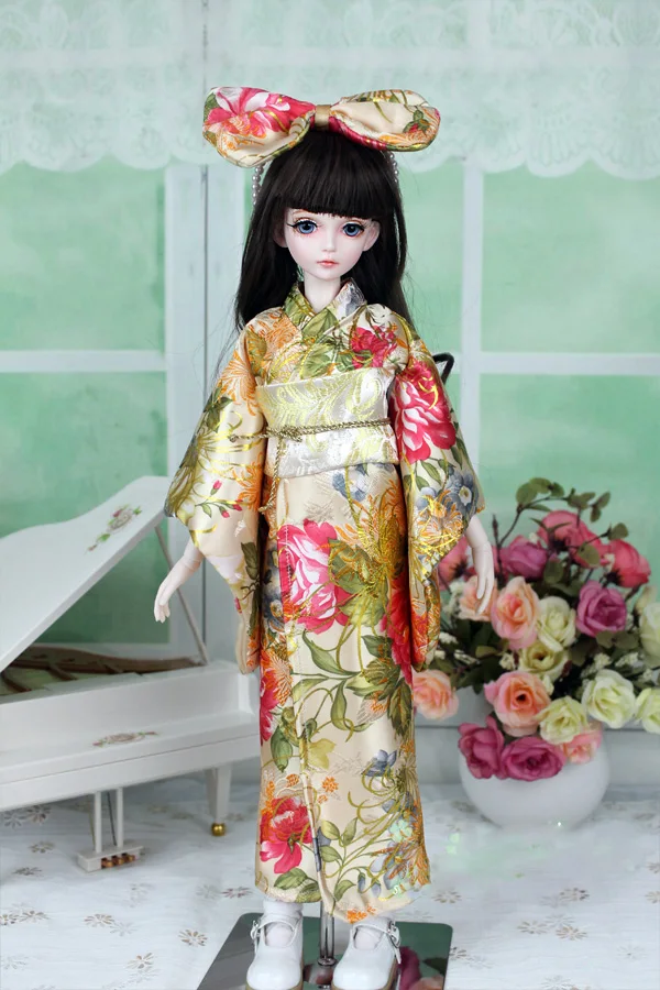 1/6 1/4 1/3 scala BJD vestiti accessori costume antico Vintage Kimono giapponese yukata per BJD/SD YOSD MSD SD13 bambola C0383