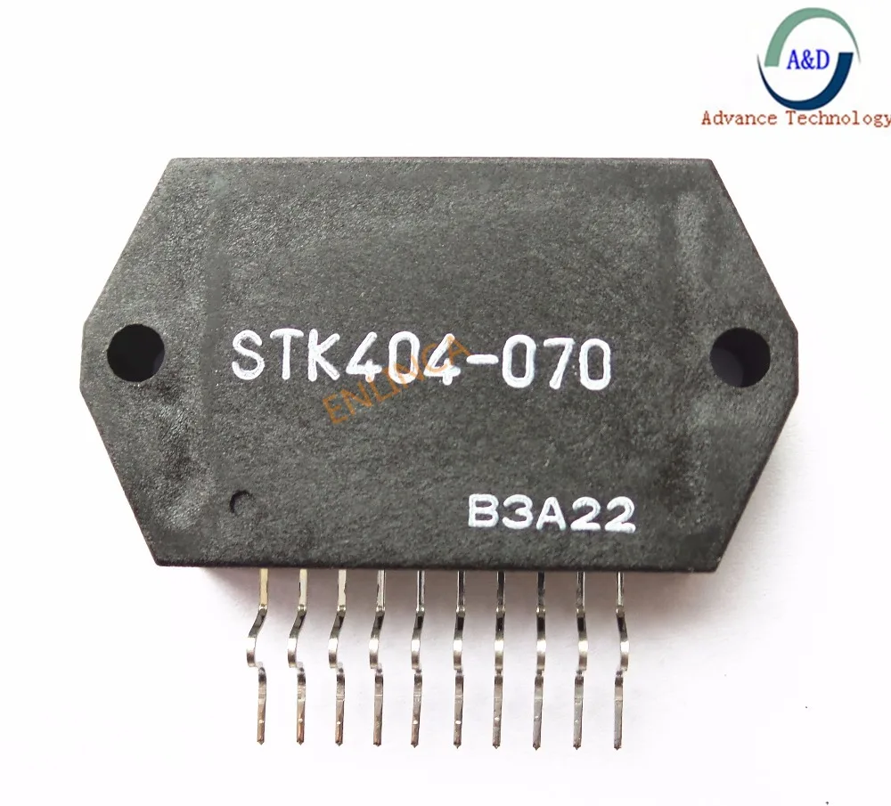 1pcs STK404-070 IC HYBRID MOD AUD PWR AMP AB 1CH HYB-10