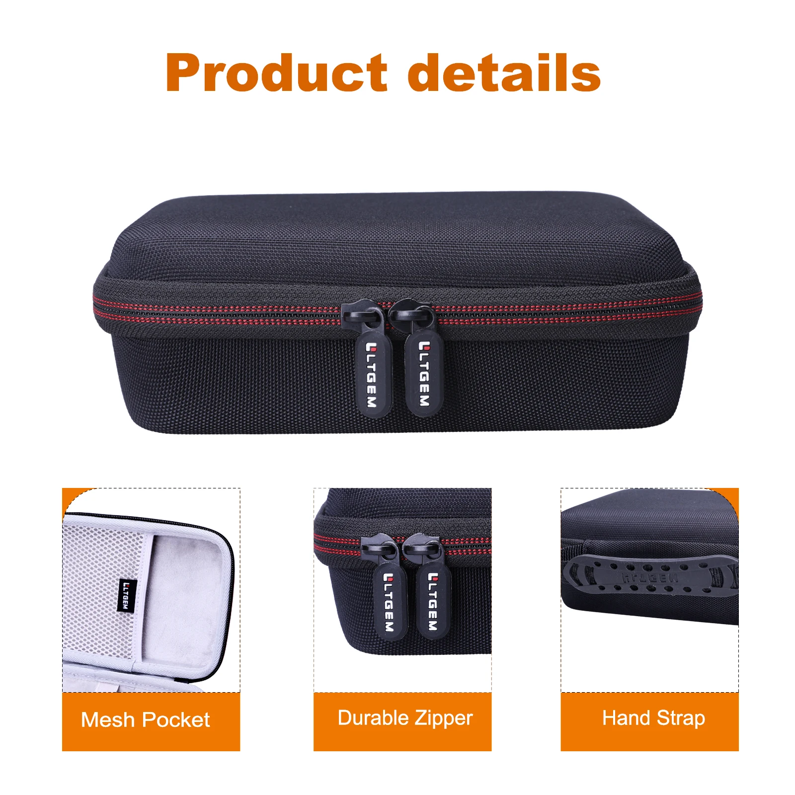 LTGEM Funda rígida de EVA para estilofono, bolsillo Retro, Synth