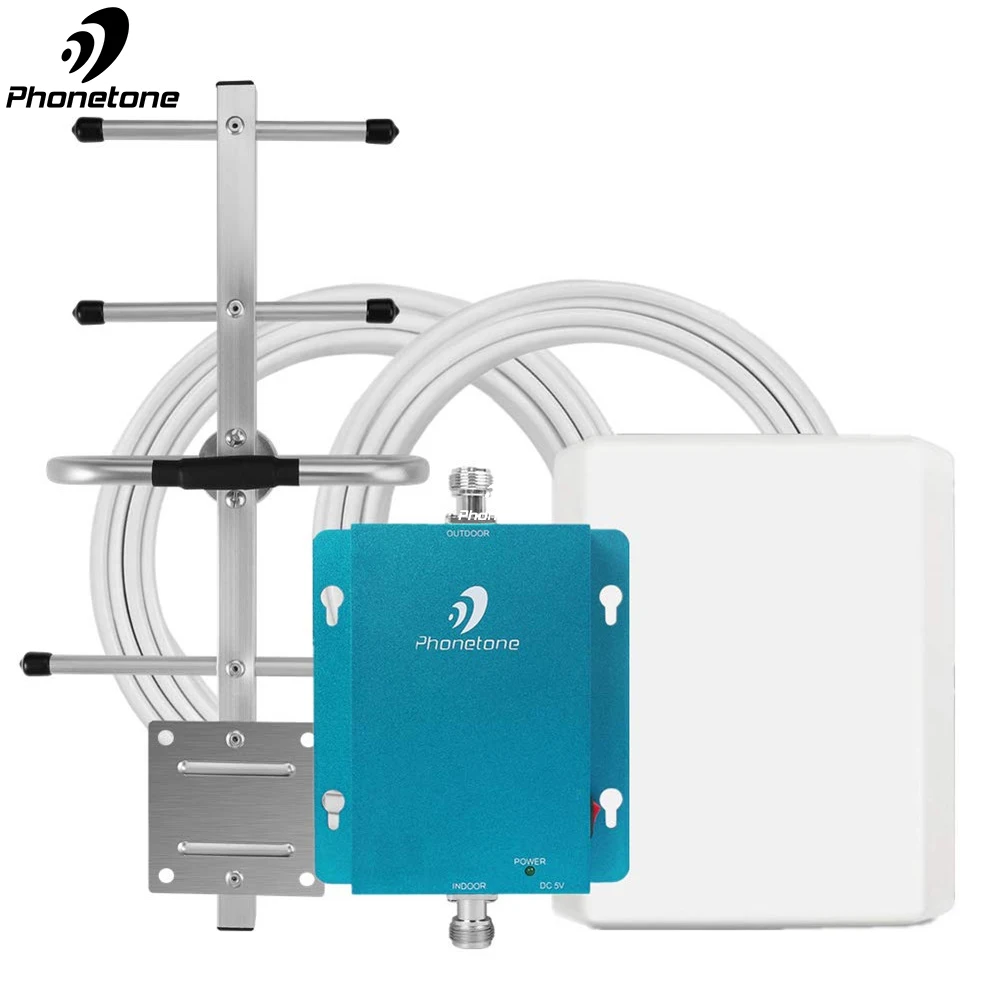 

2G GSM 3G Cell Phone Signal Booster for Home - 850MHz Band 5 Cellular Repeater Amplifier Boost Voice, Data, Support 20+ Devices