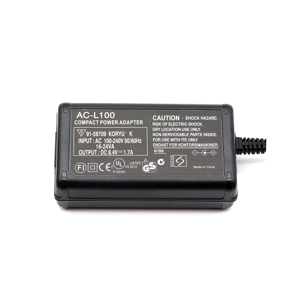 AC-L100 AC-L15 AC الطاقة طقم محوّل لسوني HDR-AX2000E DCR-VX2100E DCR-VX2200E كاميرا (الاتحاد الأوروبي ، الولايات المتحدة ، المملكة المتحدة التوصيل)